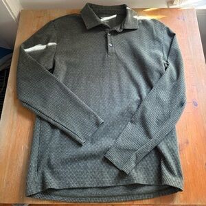 Bonobos Gray Houndstooth Polo